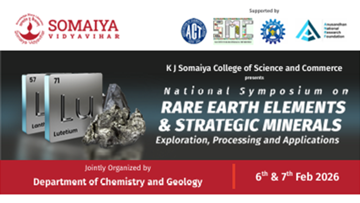 National Symposium on Rare Earth Elements & Strategic Minerals - Exploration, Processing and Applications